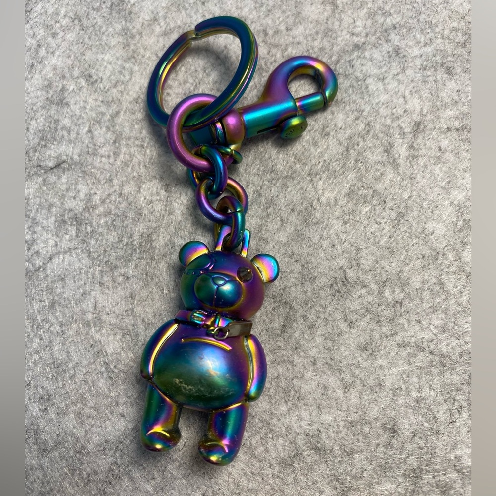 59 Coach Teddy Bear Key Charm
